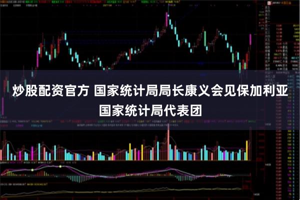 炒股配资官方 国家统计局局长康义会见保加利亚国家统计局代表团